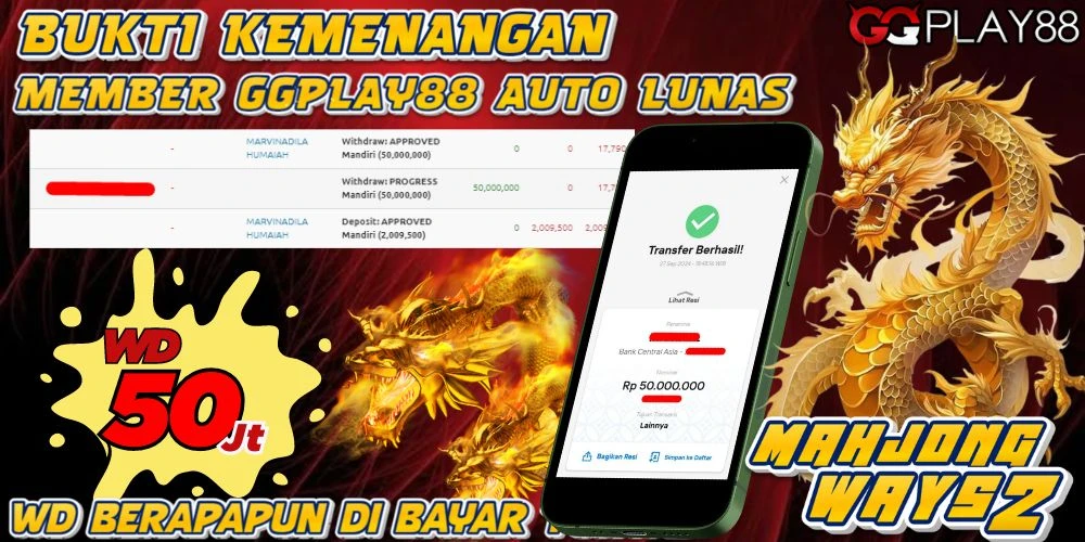 🎁BUKTI WITHDRAW PLAYER AKTIF HARI INI,, SELAMAT KEPADA PLAYER SETIA GGPLAY88 🎁