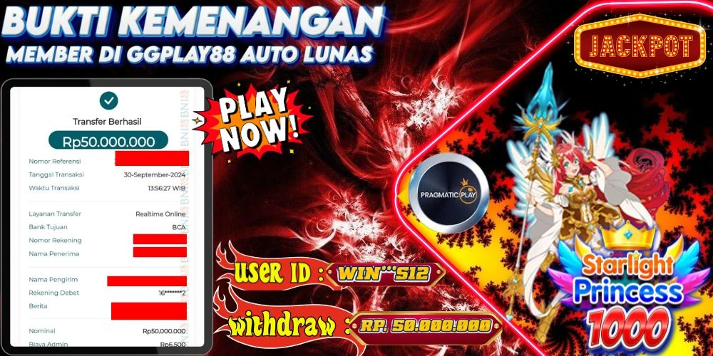 🎁*BUKTI WITHDRAW PLAYER AKTIF HARI INI 30/09/2024