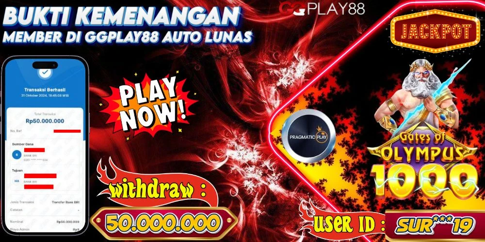 🎁BUKTI WITHDRAW PLAYER AKTIF HARI INI,, SELAMAT KEPADA PLAYER SETIA GGPLAY88 🎁