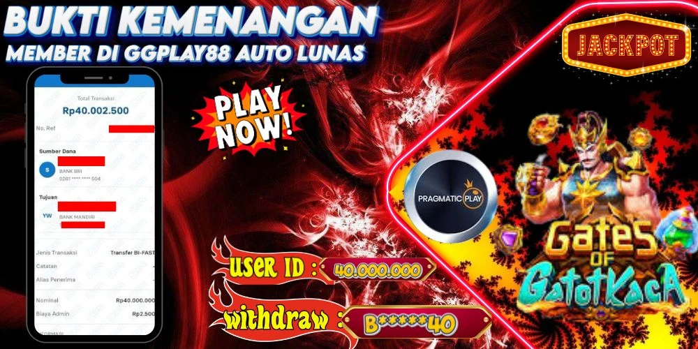 🎁BUKTI WITHDRAW PLAYER AKTIF HARI INI,, SELAMAT KEPADA PLAYER SETIA GGPLAY88 🎁