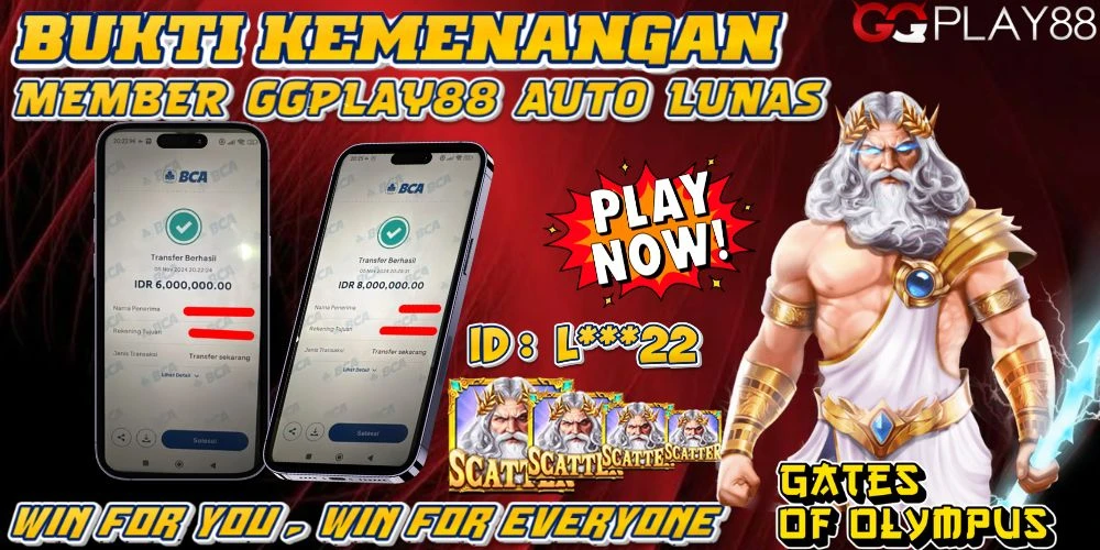 🎁BUKTI WITHDRAW PLAYER AKTIF HARI INI,, SELAMAT KEPADA PLAYER SETIA GGPLAY88 🎁