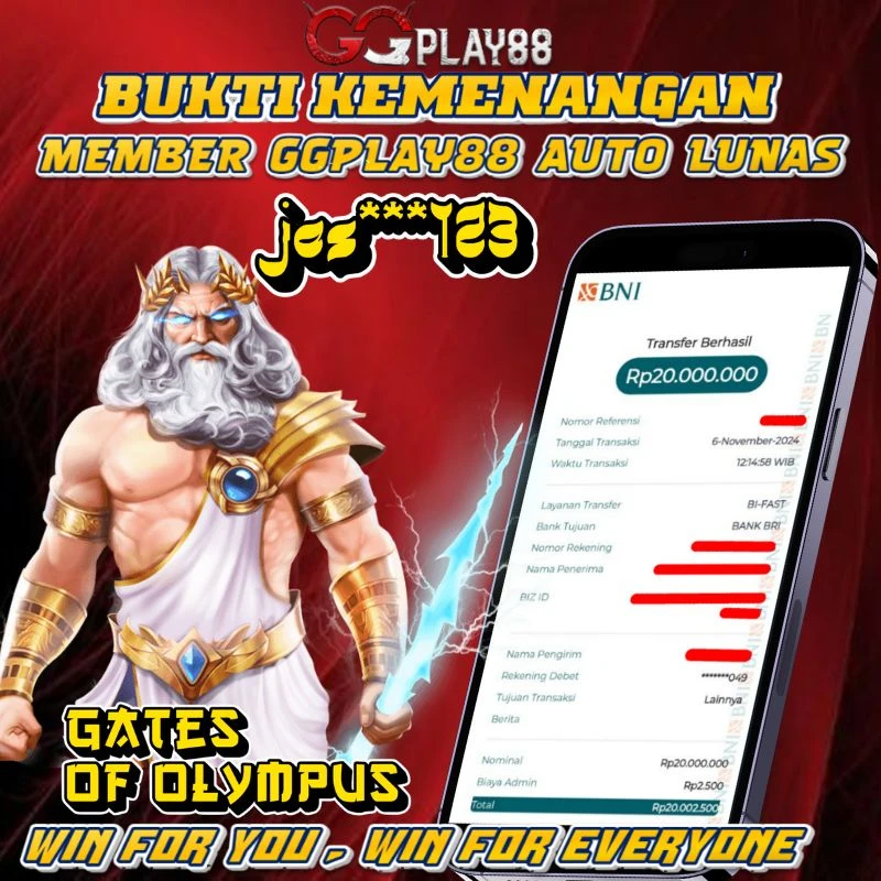 🎁BUKTI WITHDRAW PLAYER AKTIF HARI INI,, SELAMAT KEPADA PLAYER SETIA GGPLAY88 🎁