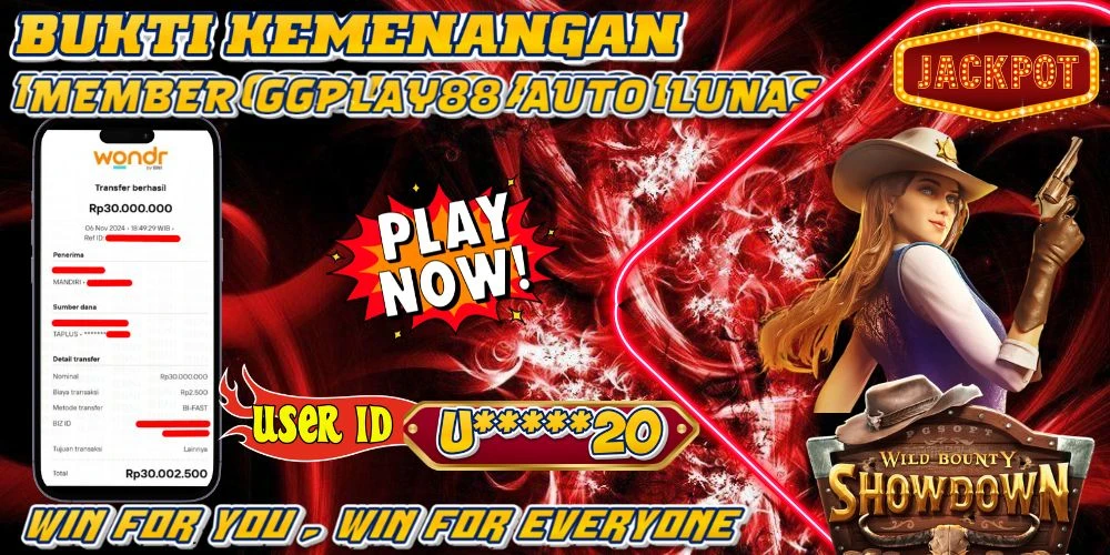 🎁BUKTI WITHDRAW PLAYER AKTIF HARI INI,, SELAMAT KEPADA PLAYER SETIA GGPLAY88 🎁