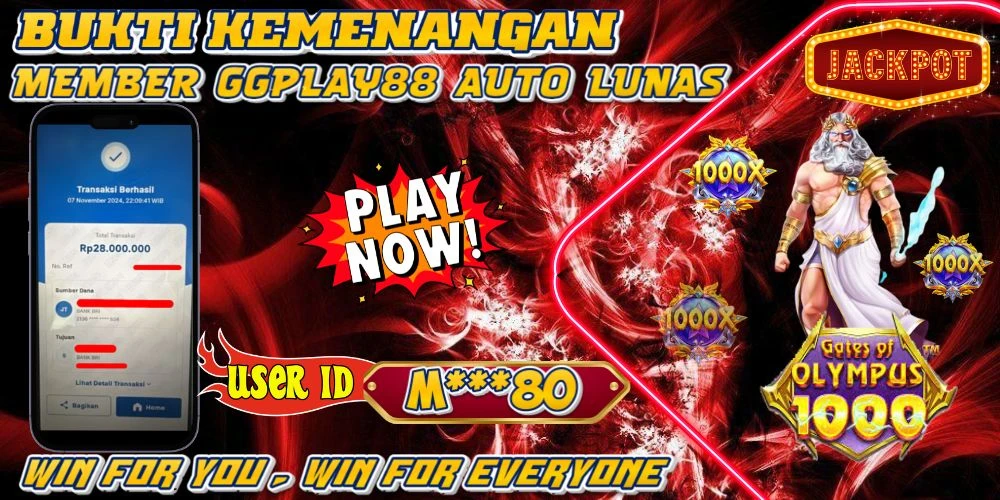 🎁BUKTI WITHDRAW PLAYER AKTIF HARI INI,, SELAMAT KEPADA PLAYER SETIA GGPLAY88 🎁