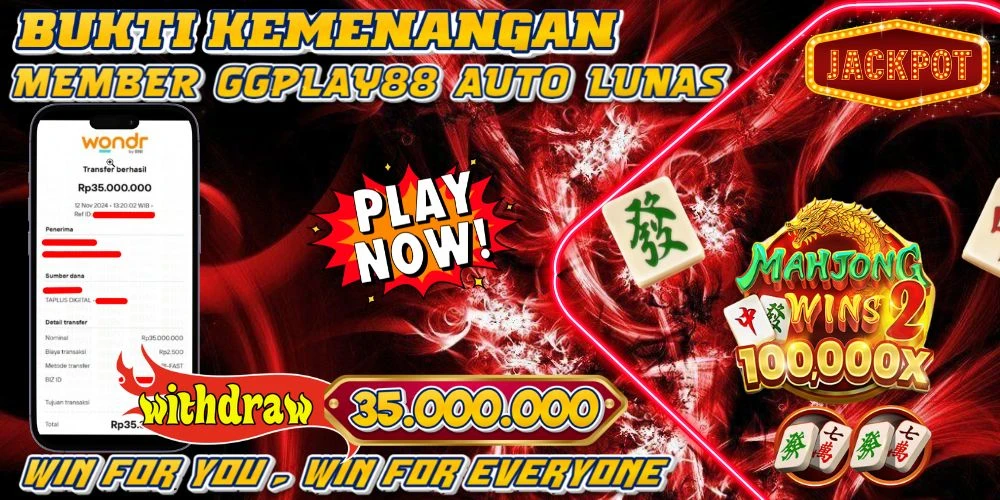 🎁BUKTI WITHDRAW PLAYER AKTIF HARI INI,, SELAMAT KEPADA PLAYER SETIA GGPLAY88 🎁