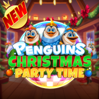 Penguins Christmas Party Time