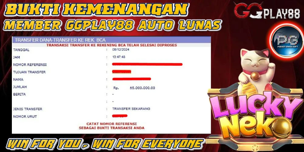 🎁BUKTI WITHDRAW PLAYER AKTIF HARI INI,, SELAMAT KEPADA PLAYER SETIA GGPLAY88 🎁