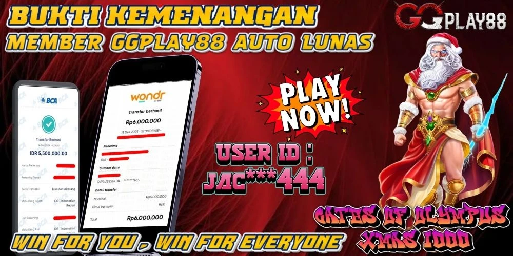 🎁BUKTI WITHDRAW PLAYER AKTIF HARI INI,, SELAMAT KEPADA PLAYER SETIA GGPLAY88 🎁