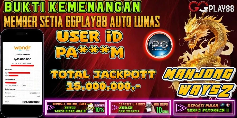 🎁BUKTI WITHDRAW PLAYER AKTIF HARI INI,, SELAMAT KEPADA PLAYER SETIA GGPLAY88 🎁