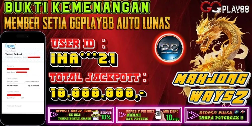 🎁BUKTI WITHDRAW PLAYER AKTIF HARI INI,, SELAMAT KEPADA PLAYER SETIA GGPLAY88 🎁