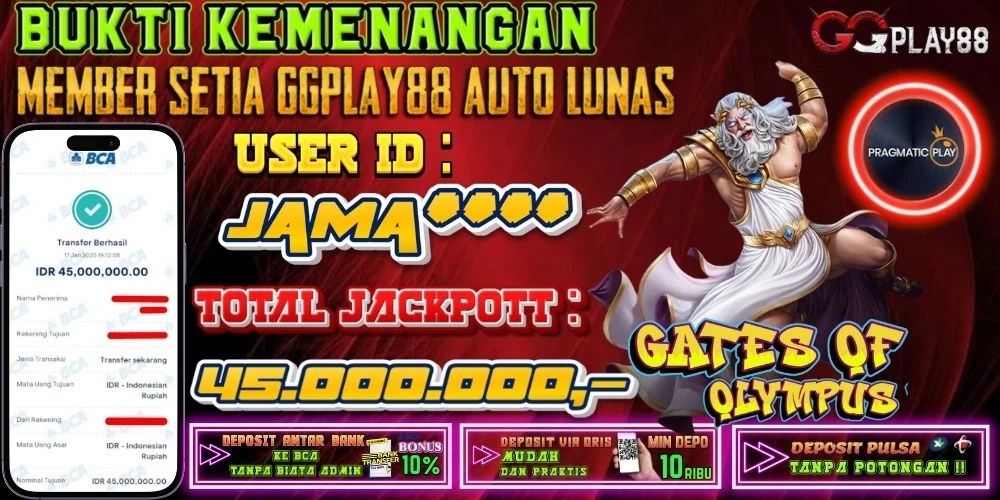 🎁BUKTI WITHDRAW PLAYER AKTIF HARI INI,, SELAMAT KEPADA PLAYER SETIA GGPLAY88 🎁