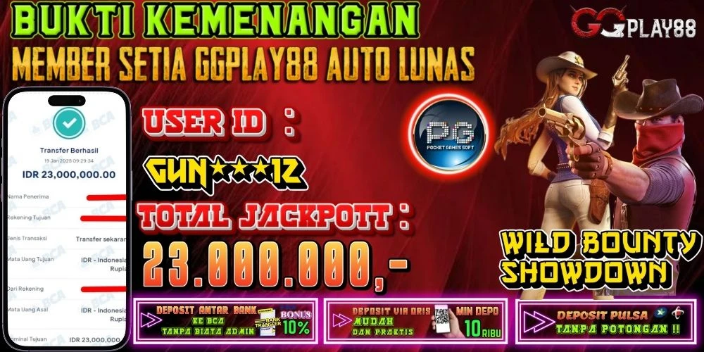 🎁BUKTI WITHDRAW PLAYER AKTIF HARI INI,, SELAMAT KEPADA PLAYER SETIA GGPLAY88 🎁