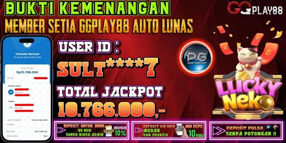 🎁BUKTI WITHDRAW PLAYER AKTIF HARI INI,, SELAMAT KEPADA PLAYER SETIA GGPLAY88 🎁