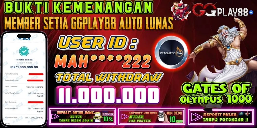 🎁BUKTI WITHDRAW PLAYER AKTIF HARI INI OLYMPUS 1000