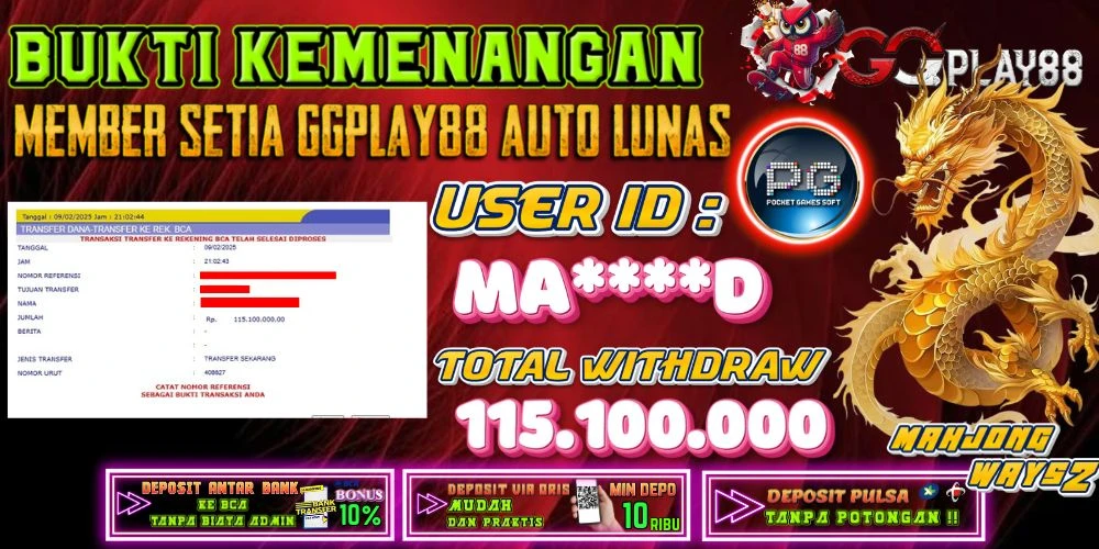 BUKTI KEMENANGAN MAHJONG WAYS 2