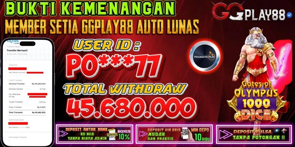 BUKTI KEMENANGAN GATES OF OLYMPUS DICE