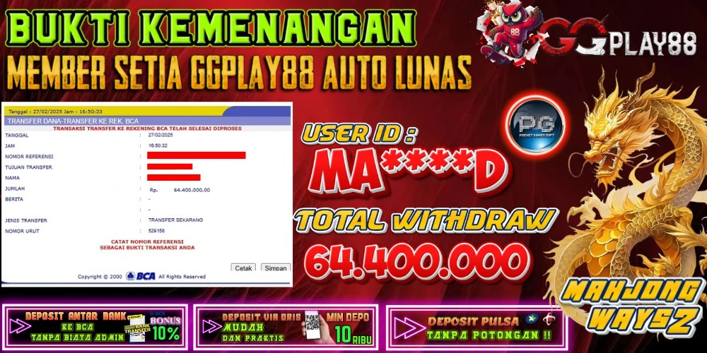 BUKTI WD MAHJONG 2 64JT