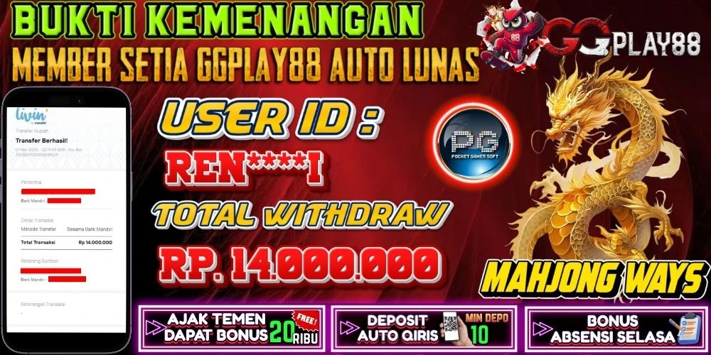 BUKTI WD MAHJONG WAYS 14JT