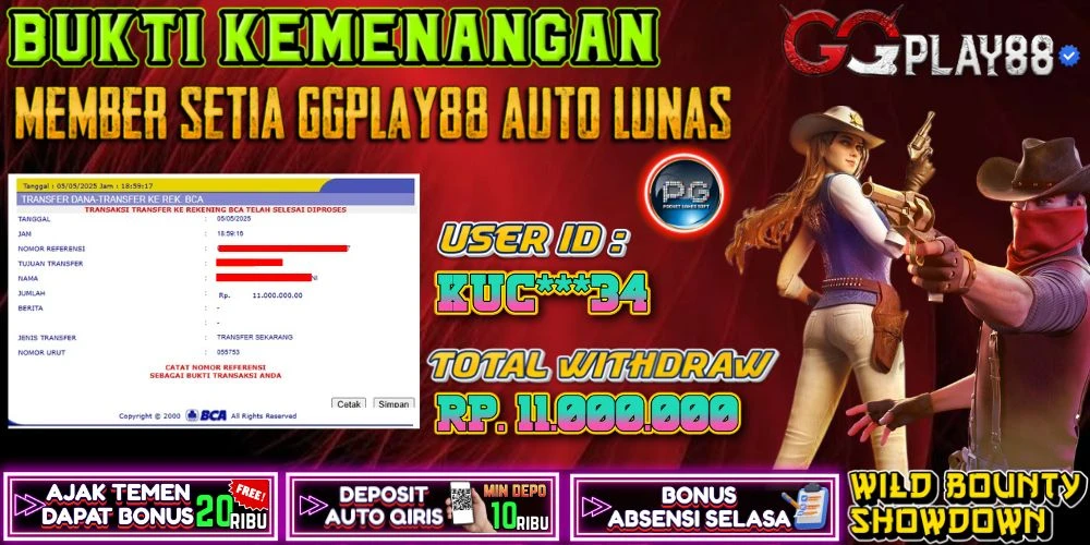 BUKTI WD WILD BOUNTY 11JT